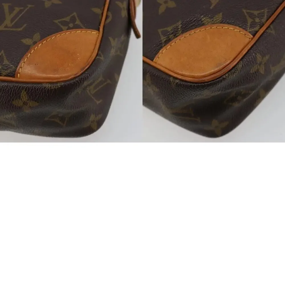 Louis Vuitton Monogram Compiegne 28 Clutch Bag Brown